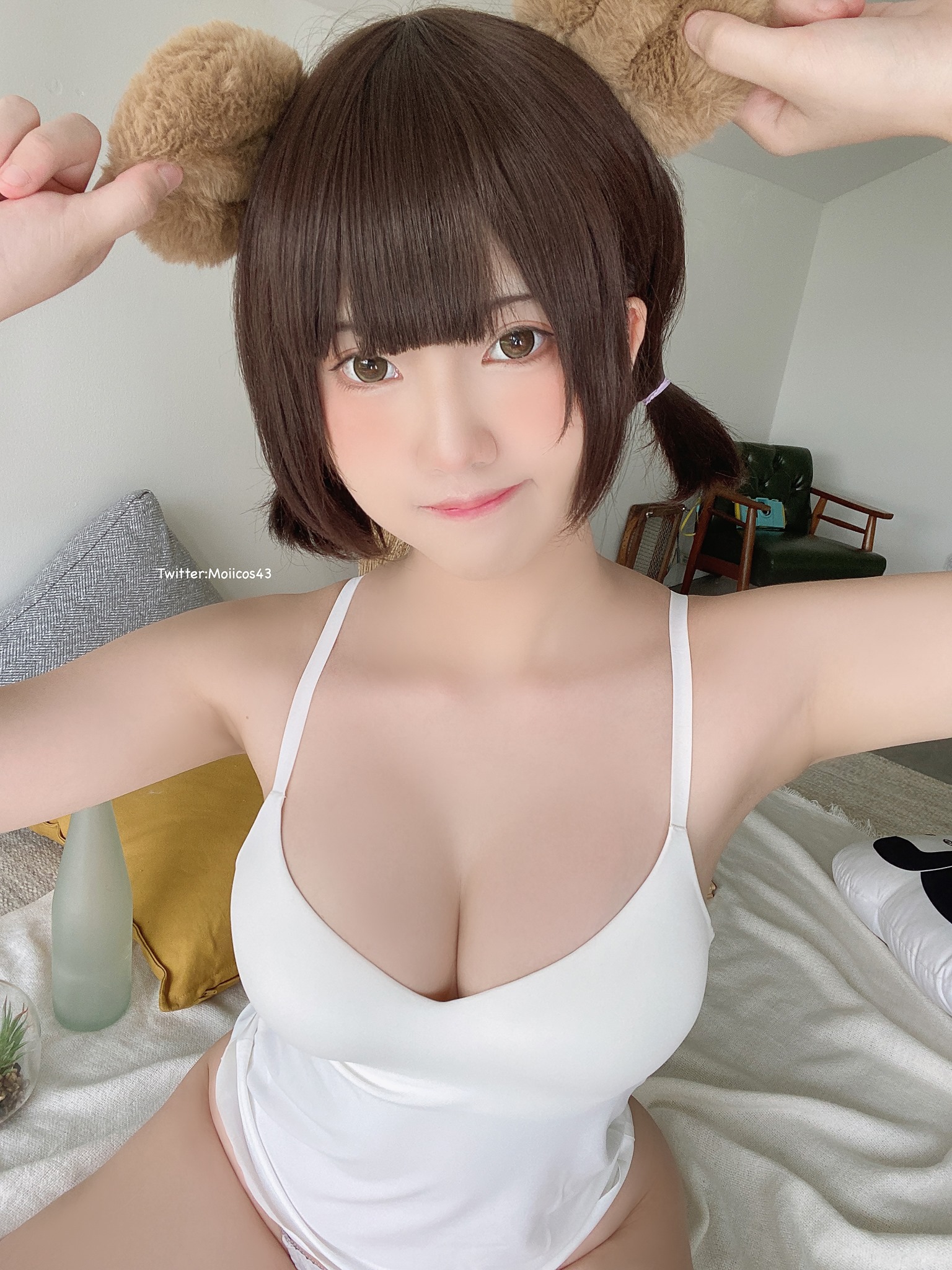น้องโม่ยจัง moiicos นมโต ก้นงอล สุดเร้าใจ กับงานคอสเพลย์ 18+ 9