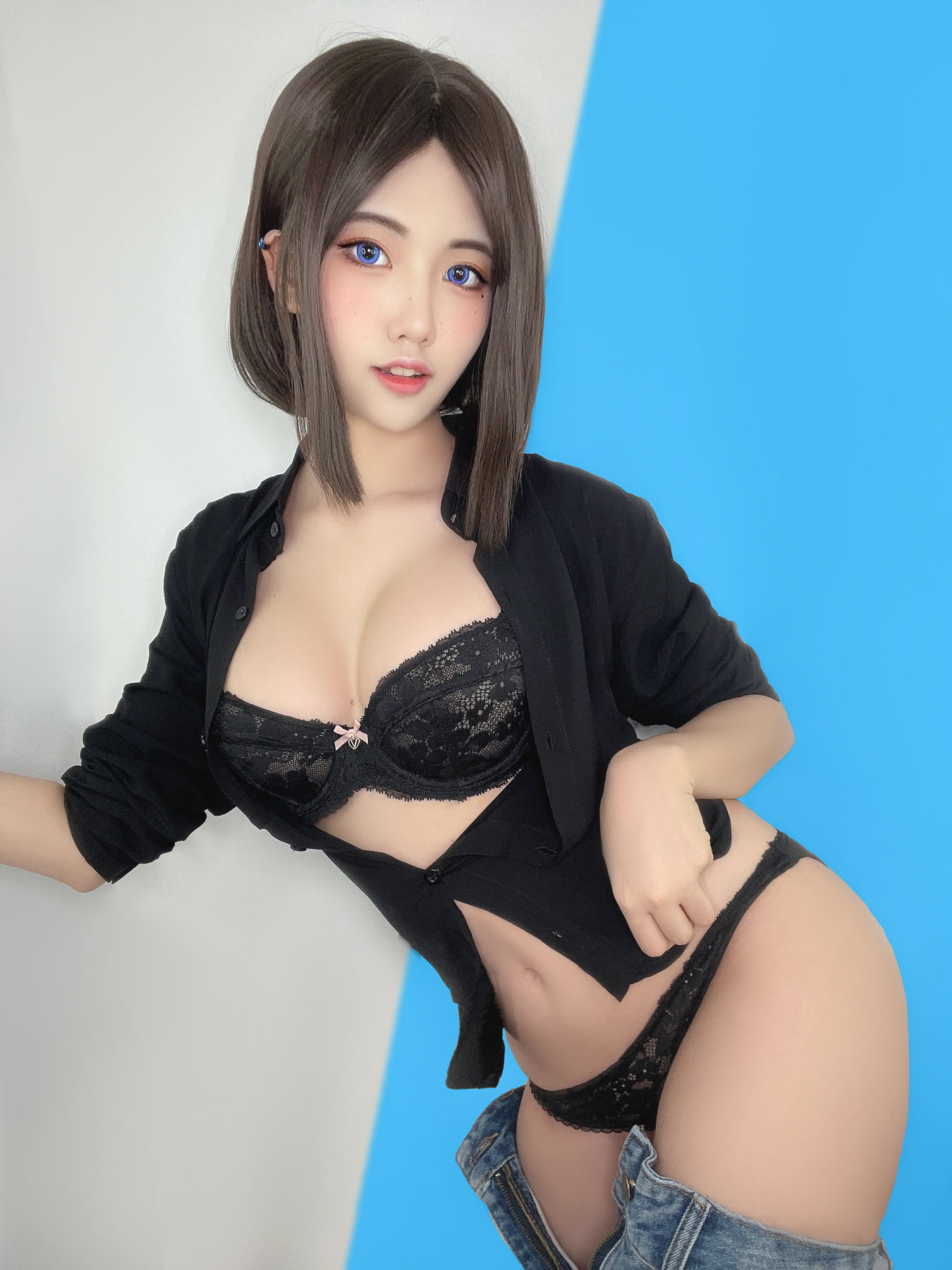 น้องโม่ยจัง moiicos นมโต ก้นงอล สุดเร้าใจ กับงานคอสเพลย์ 18+ 16
